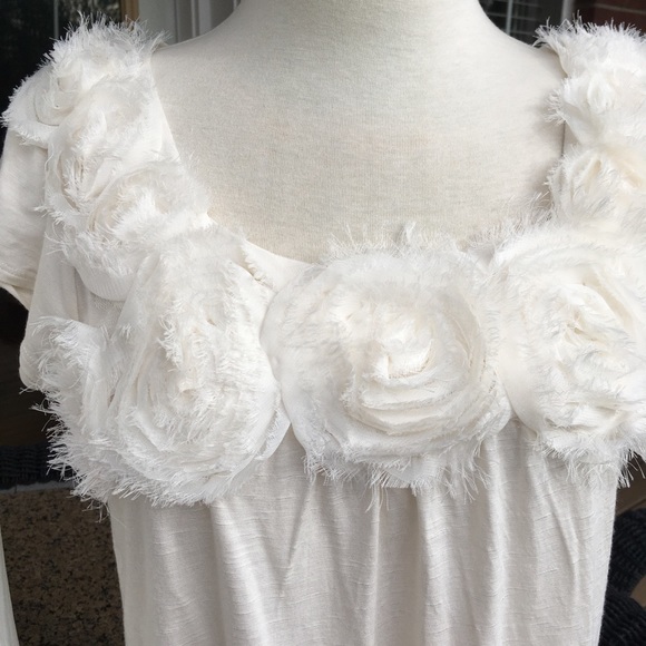 New Directions Petite Creamy Top Lot, Two PXL Tops - Picture 12 of 16